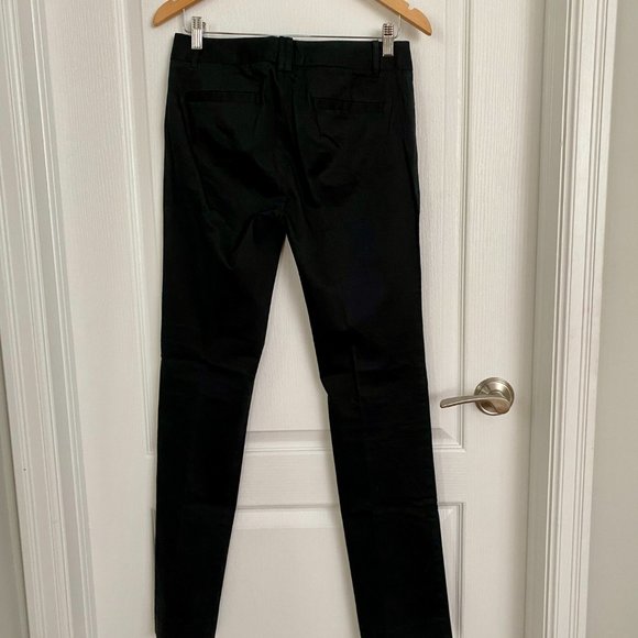 Zara Black Cotton Suit Set - Single Breasted Jacket and Trousers Size Small / 6 - Picture 11 of 13
